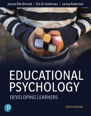 Book cover: Educational psychology : developing learners