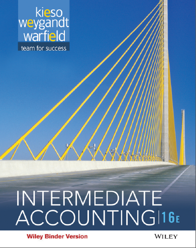 Book cover: Intermediate accounting