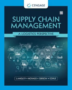 Book cover: Supply chain management : a logistics perspective