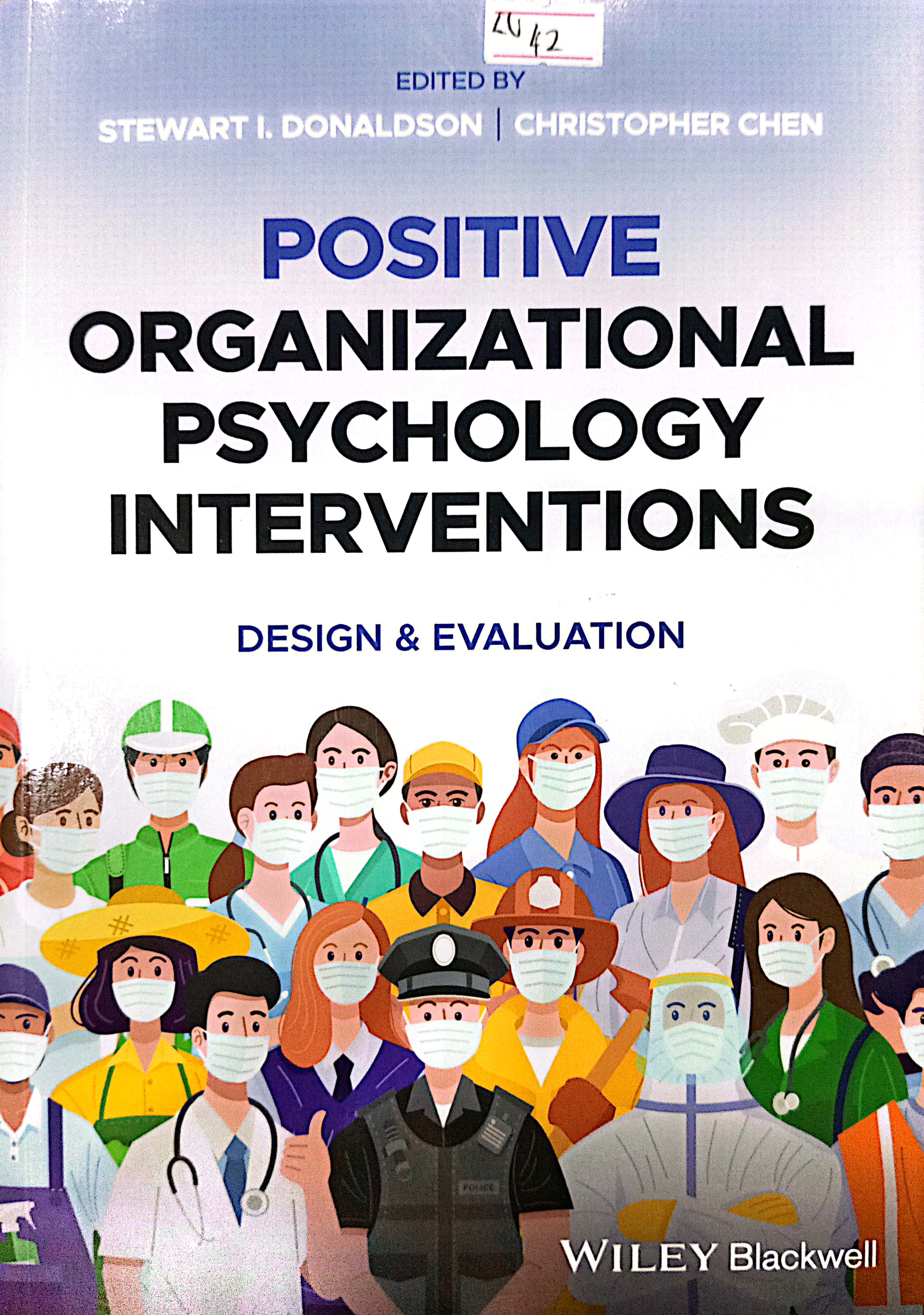 Book cover: Positive organizational psychology interventions : design and evaluation