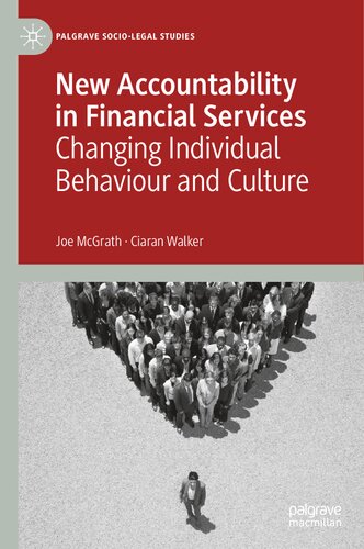 Book cover: New accountability in financial services : changing individual behaviour and culture