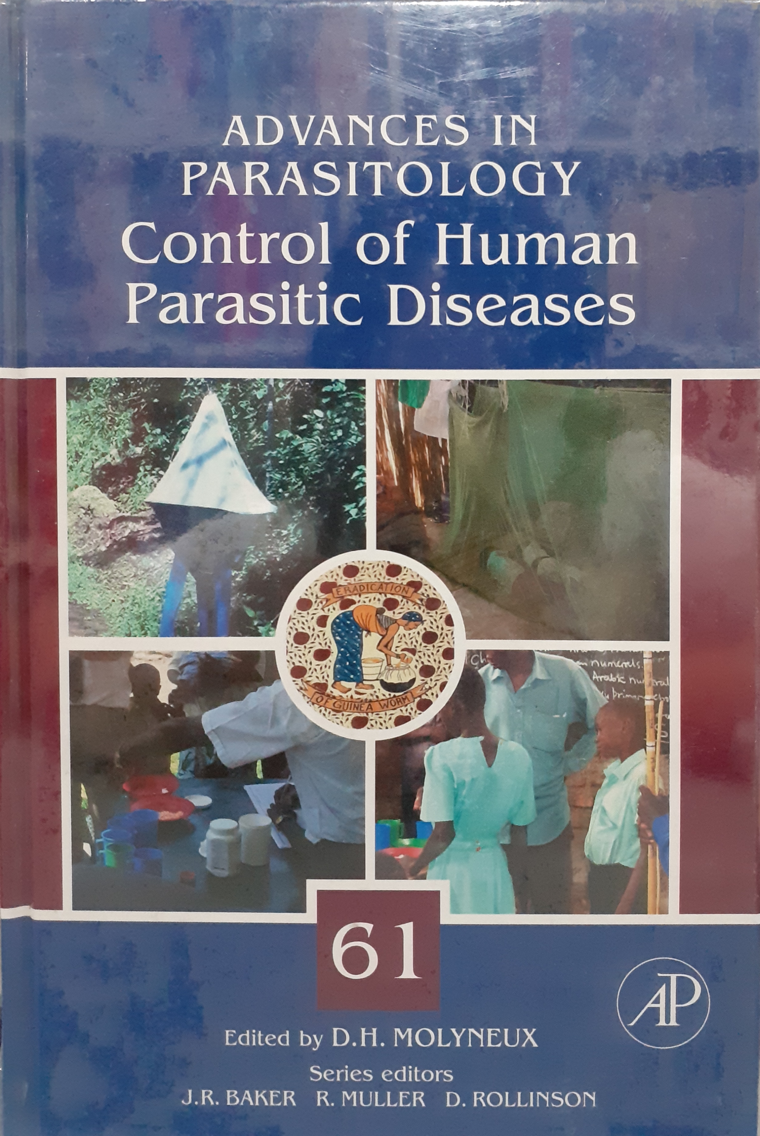 Book cover: Control of human parasitic diseases : volume 61