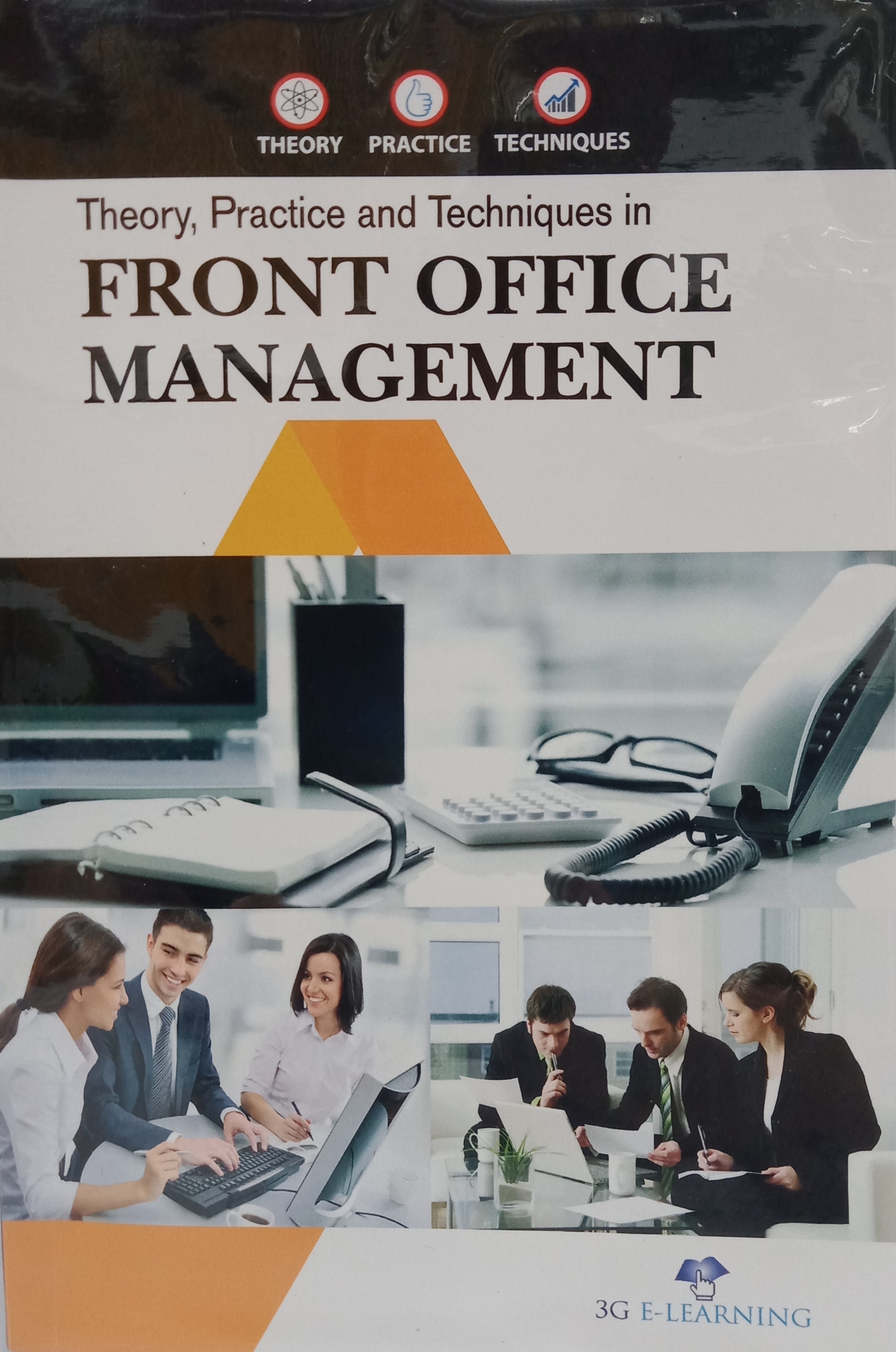 Book cover: Theory, practice and techniques in front office management
