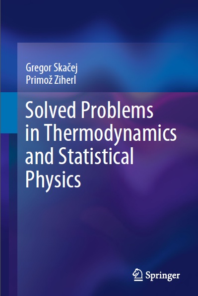Book cover: Solved problems in thermodynamics and statistical physics