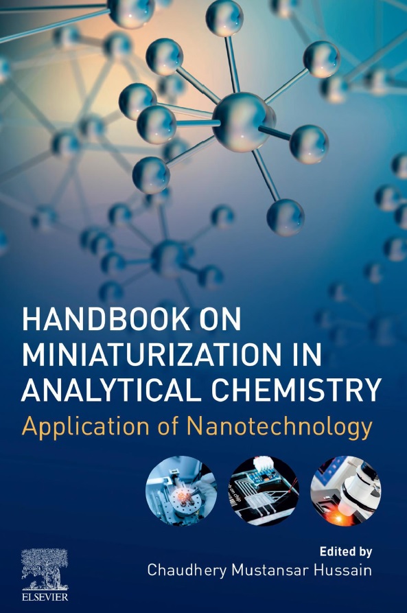 Book cover: Handbook on miniaturization in analytical chemistry: application of nanotechnology.