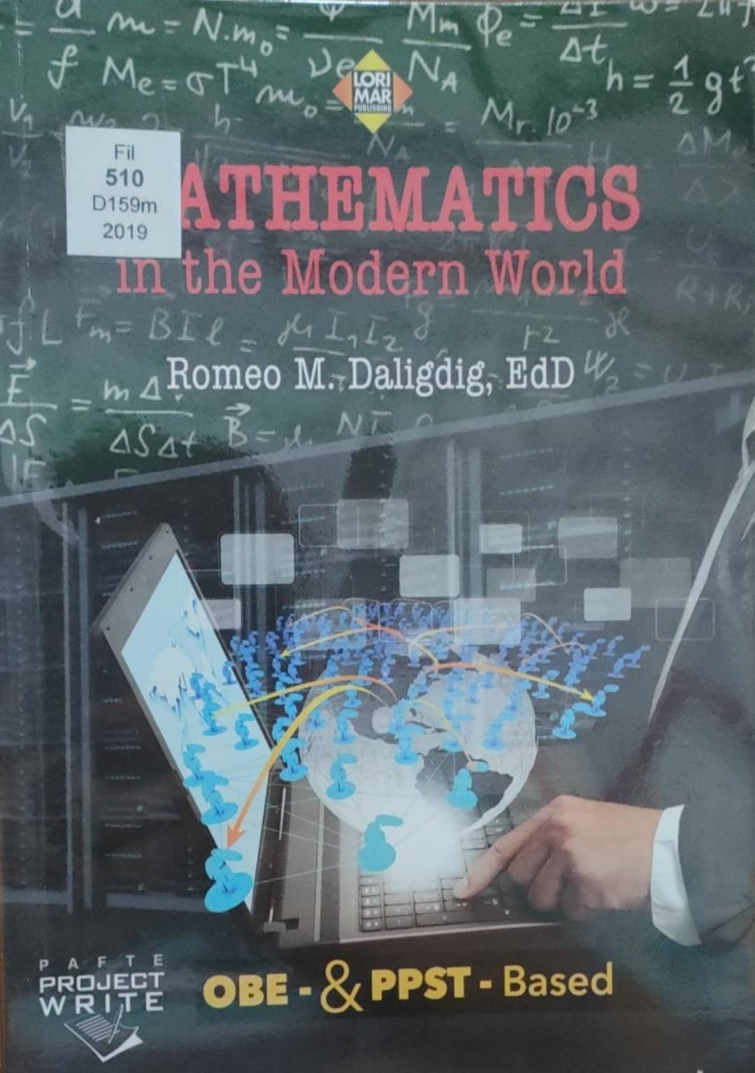 Book cover: Mathematics in the modern world