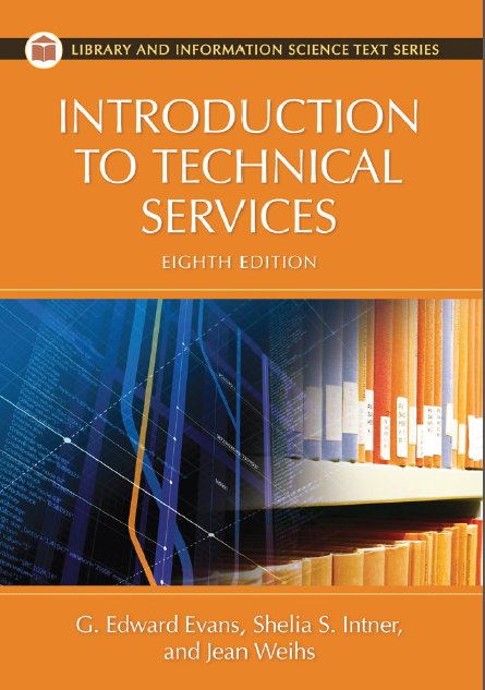 Book cover: Introduction to technical services