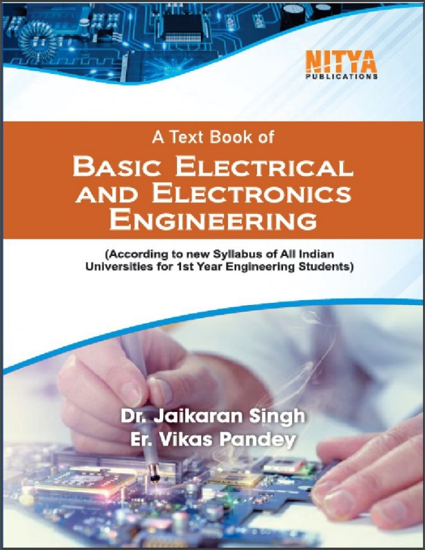 Book cover: Basic electrical and electronics engineering