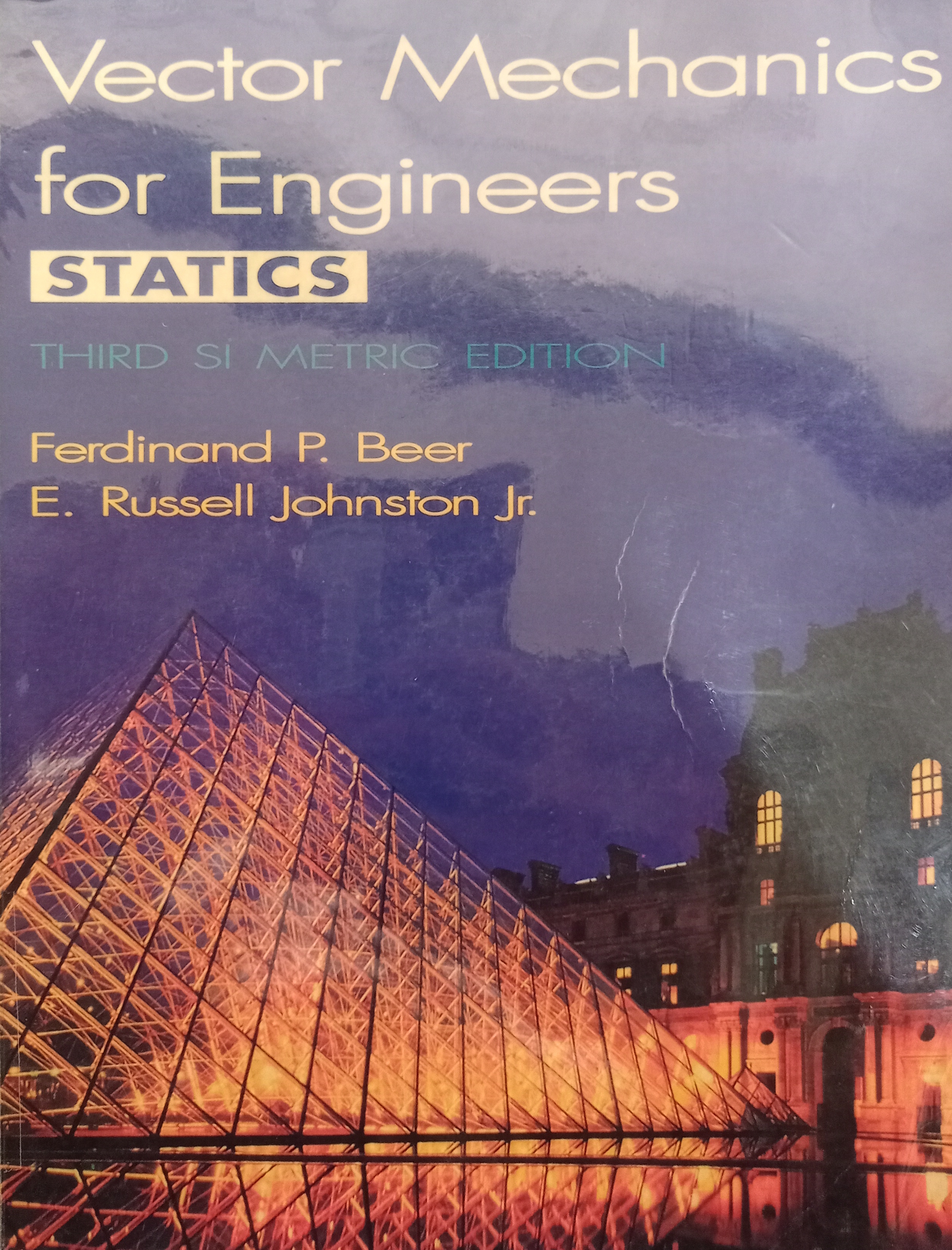 Book cover: Vector mechanics for engineers : statistics