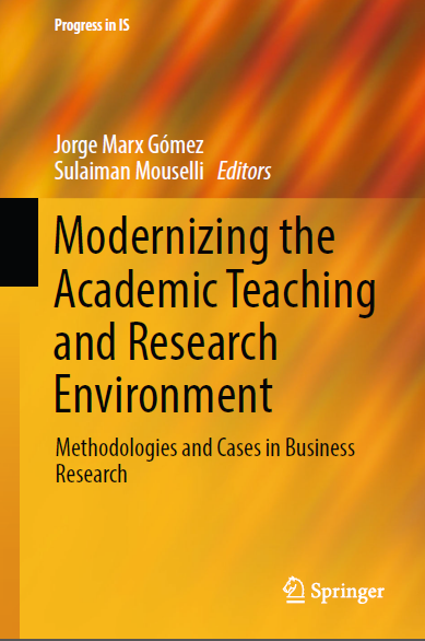 Book cover: Modernizing the academic teaching and research environment: methodologies and cases in business research.