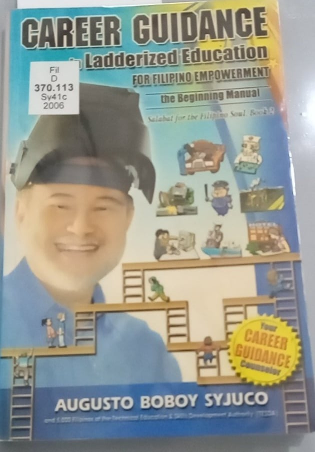 Book cover: Career guidance in ladderized education for filipino empowerment : the beginning manual