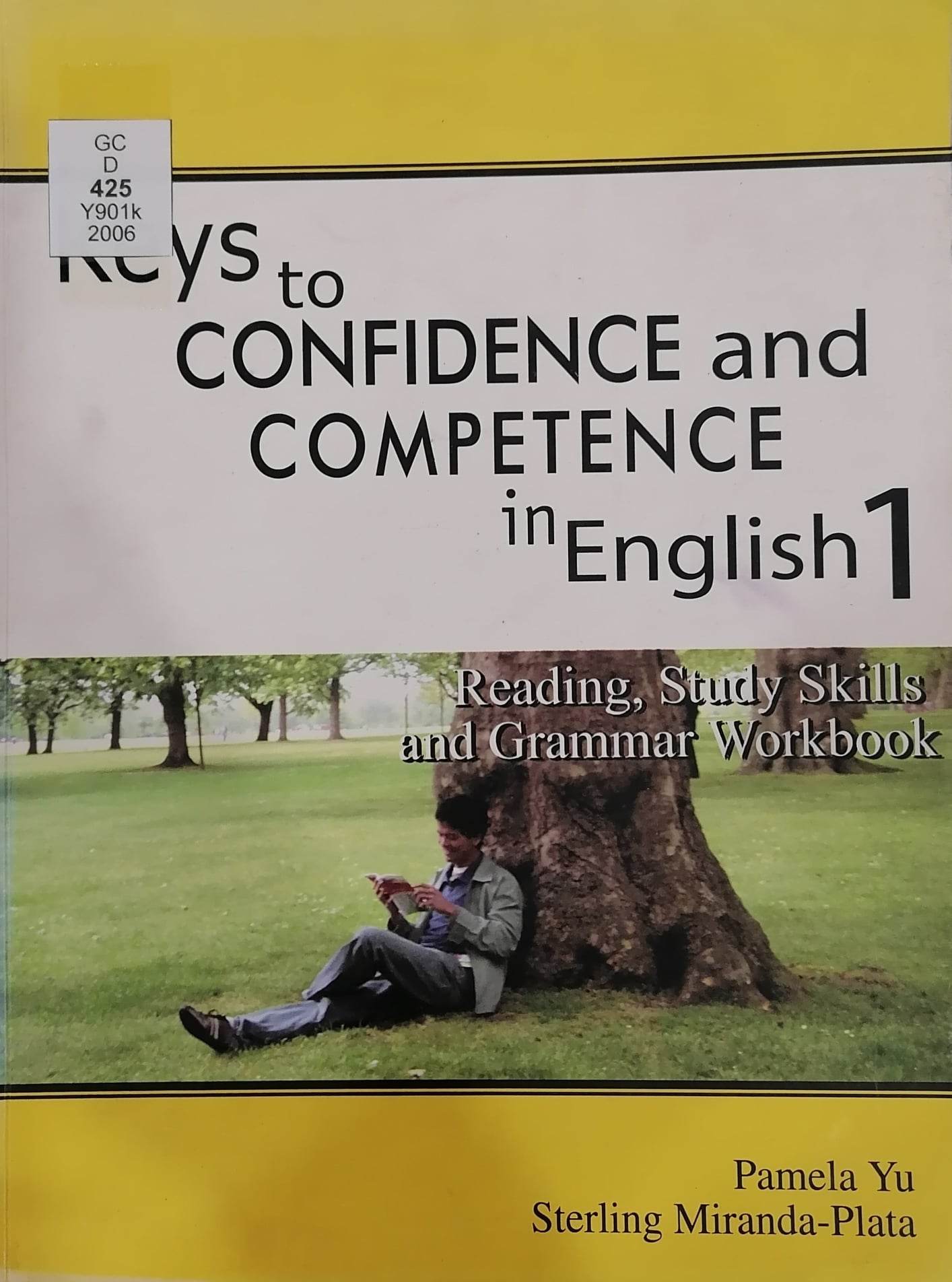 Book cover: Keys to confidence and competence in English 1 : grammar, reading and study skills workbook