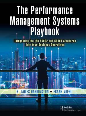 Book cover: The Performance management systems playbook : integrating the iso 56002 and 56004 standards into your business operations