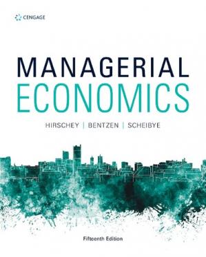 Book cover: Managerial economics