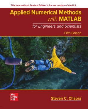 Book cover: Applied numerical methods : with matlab® for engineers and scientists