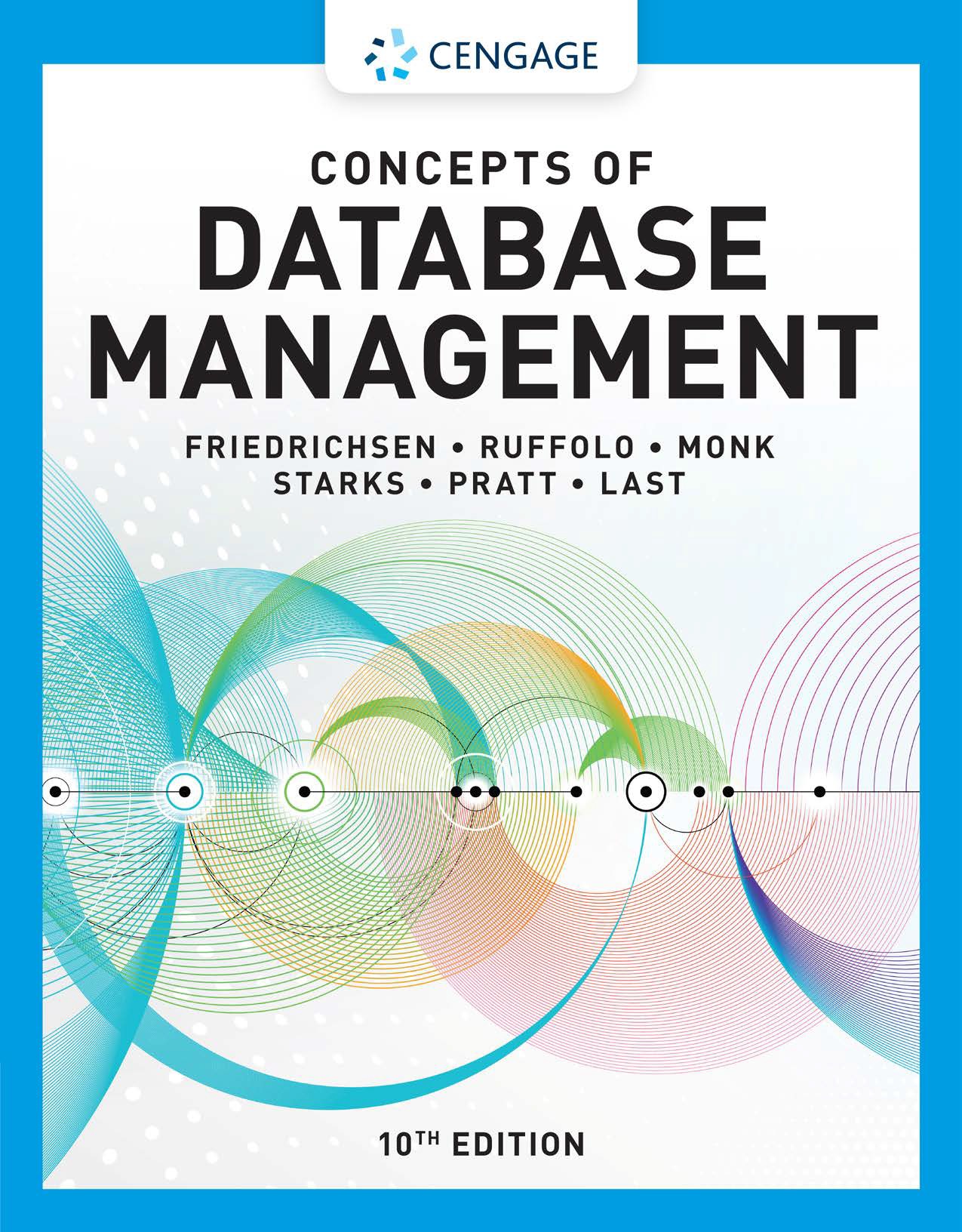Book cover: Concepts of database management