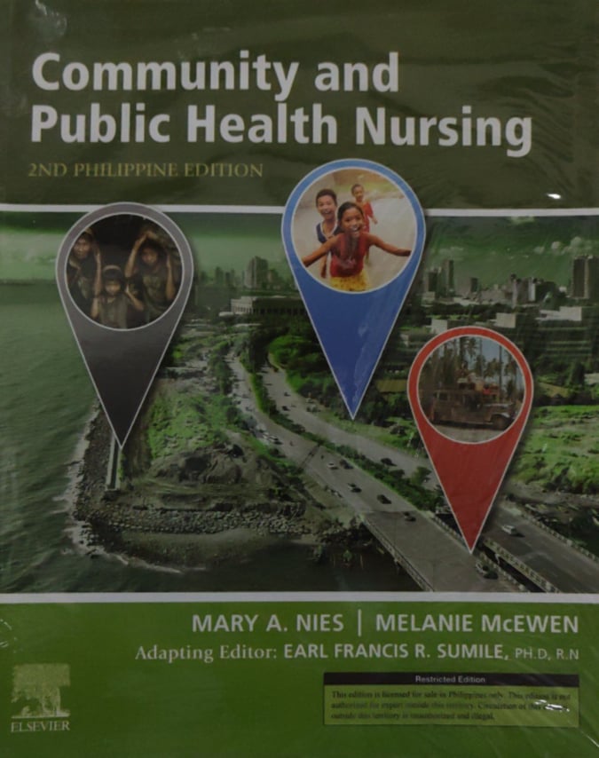 Book cover: Community and public health nursing