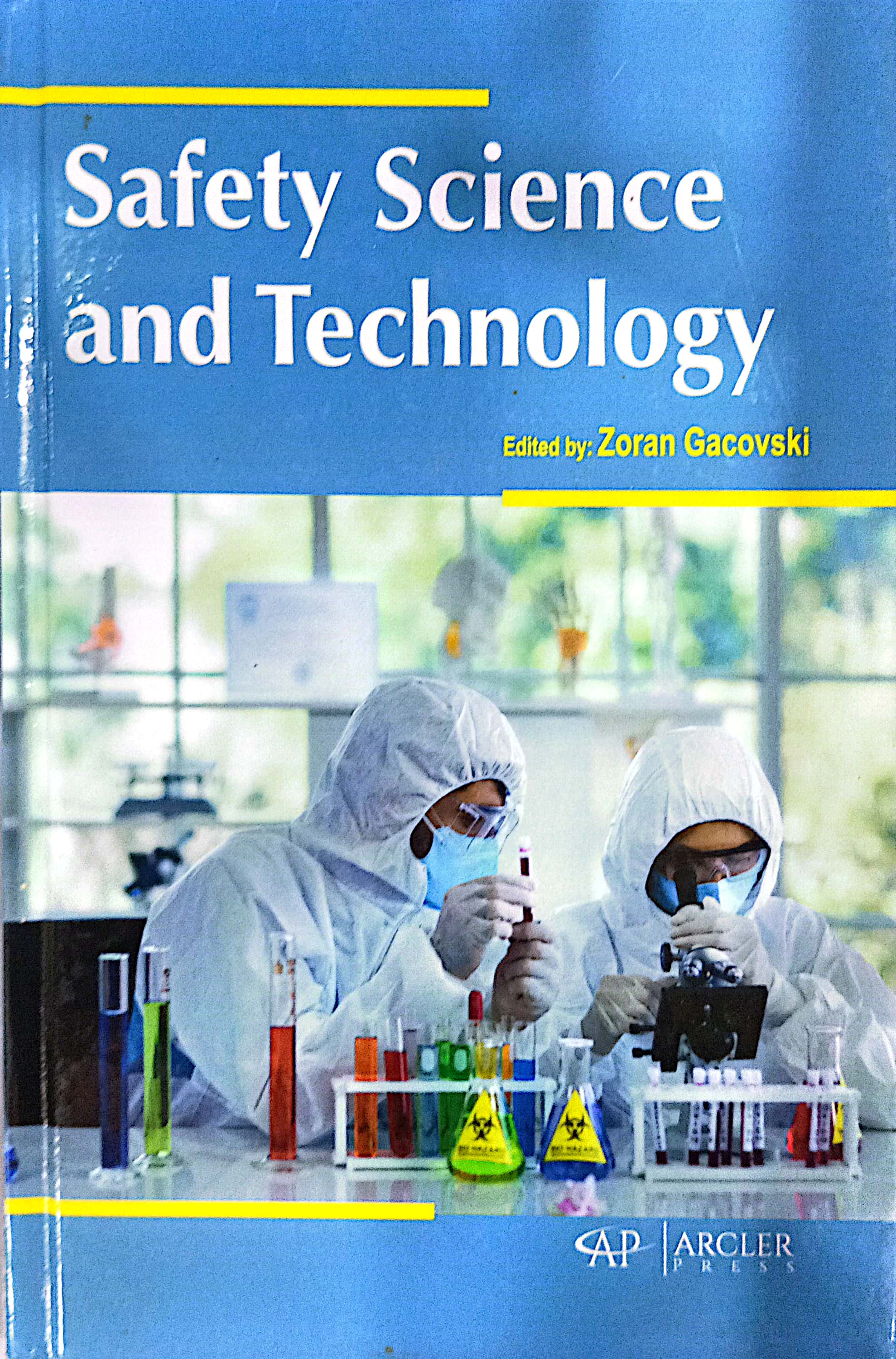 Book cover: Safety science and technology