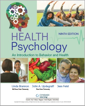 Book cover: Health psychology: an introduction to behavior and health.