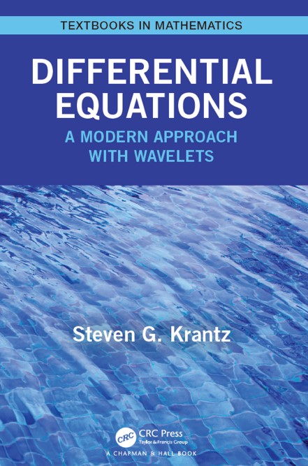 Book cover: Differential equations : a modern approach with wavelets