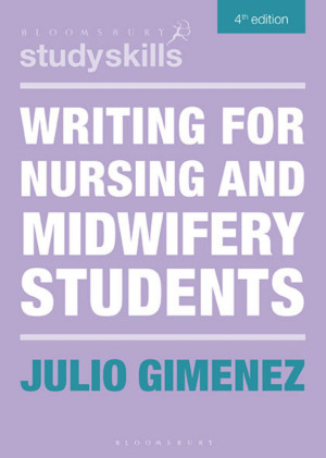 Book cover: Writing for nursing and midwifery students