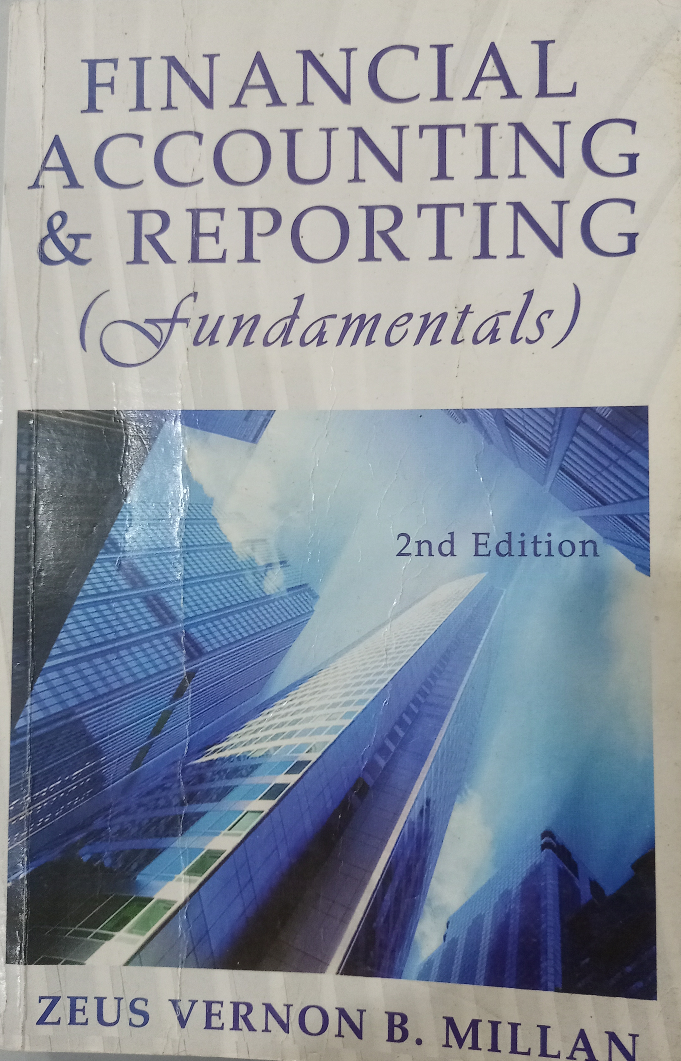 Book cover: Financial accounting & reporting (fundamentals)