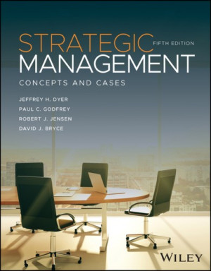 Book cover: Strategic management, 5th