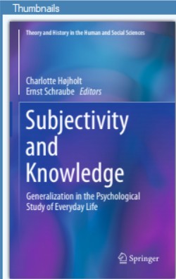 Book cover: Subjectivity and knowledge: generalization in the psychological study of everyday life.