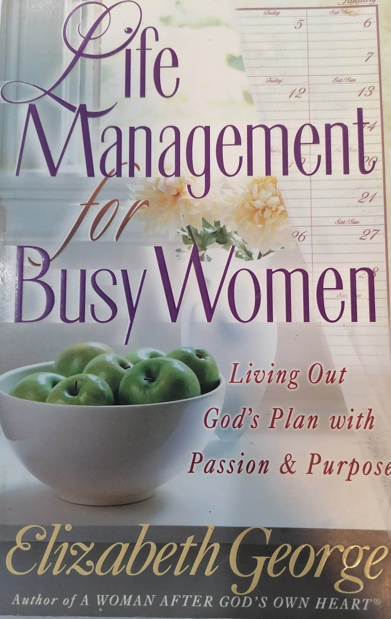 Book cover: Life management for busy women