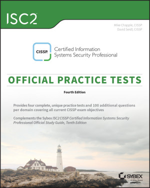 Book cover: Isc2 cissp certified information systems security professional official practice tests official practice tests