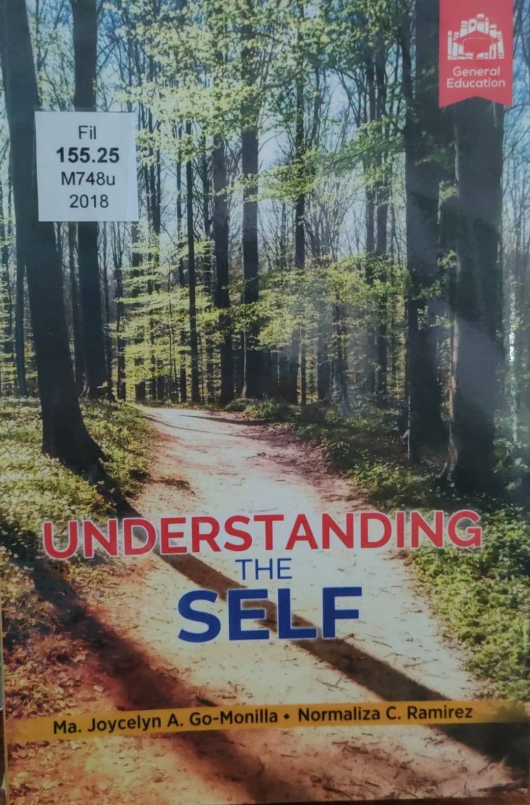 Book cover: Understanding the self