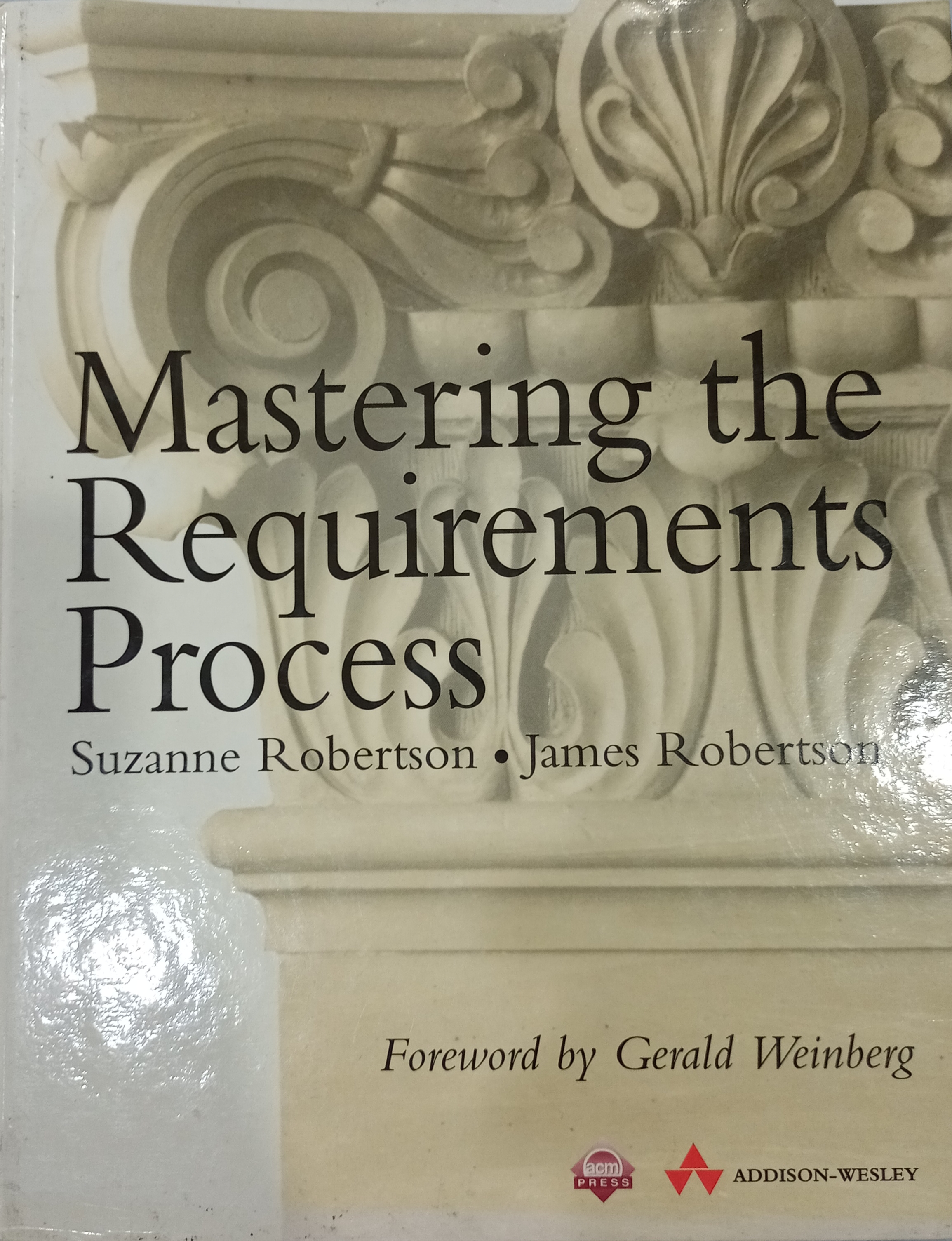 Book cover: Mastering the requirements process