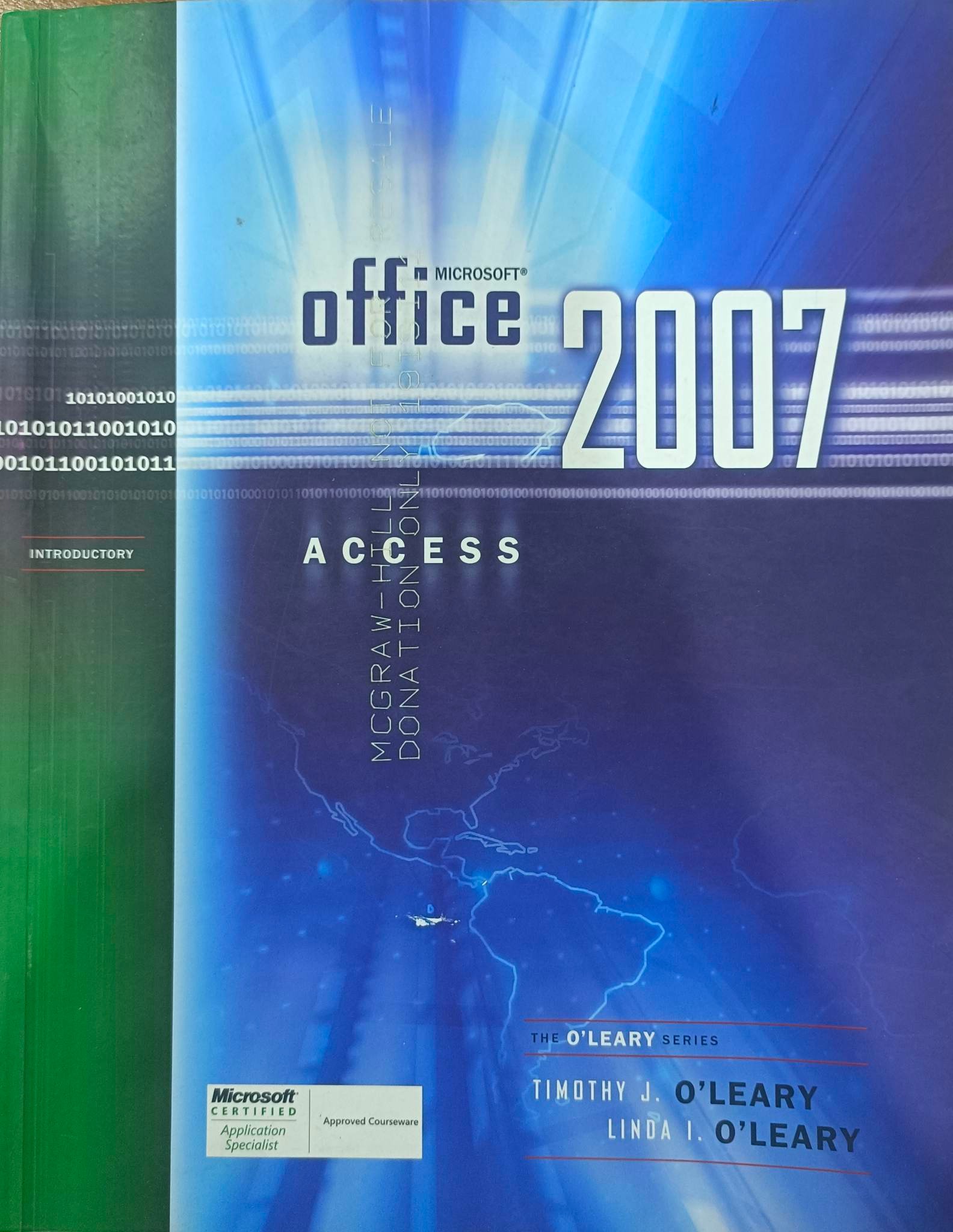 Book cover: Microsoft Office Access 2007
