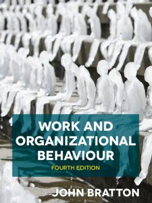 Book cover: Work and organizational behaviour
