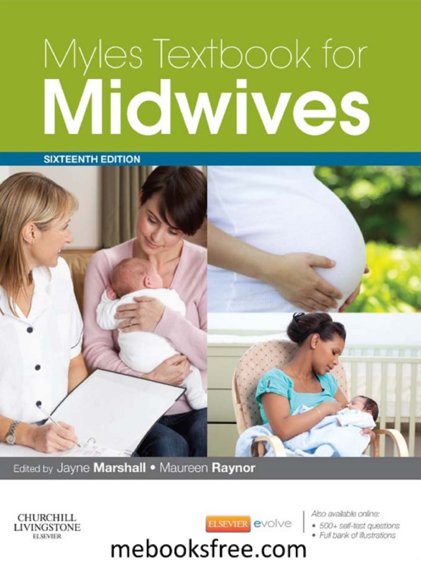 Book cover: Myles textbook for midwives
