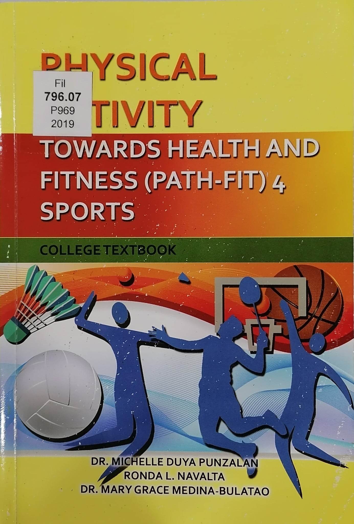 Book cover: Physical activity towards health and fitness (PATH-FIT) 4 sports
