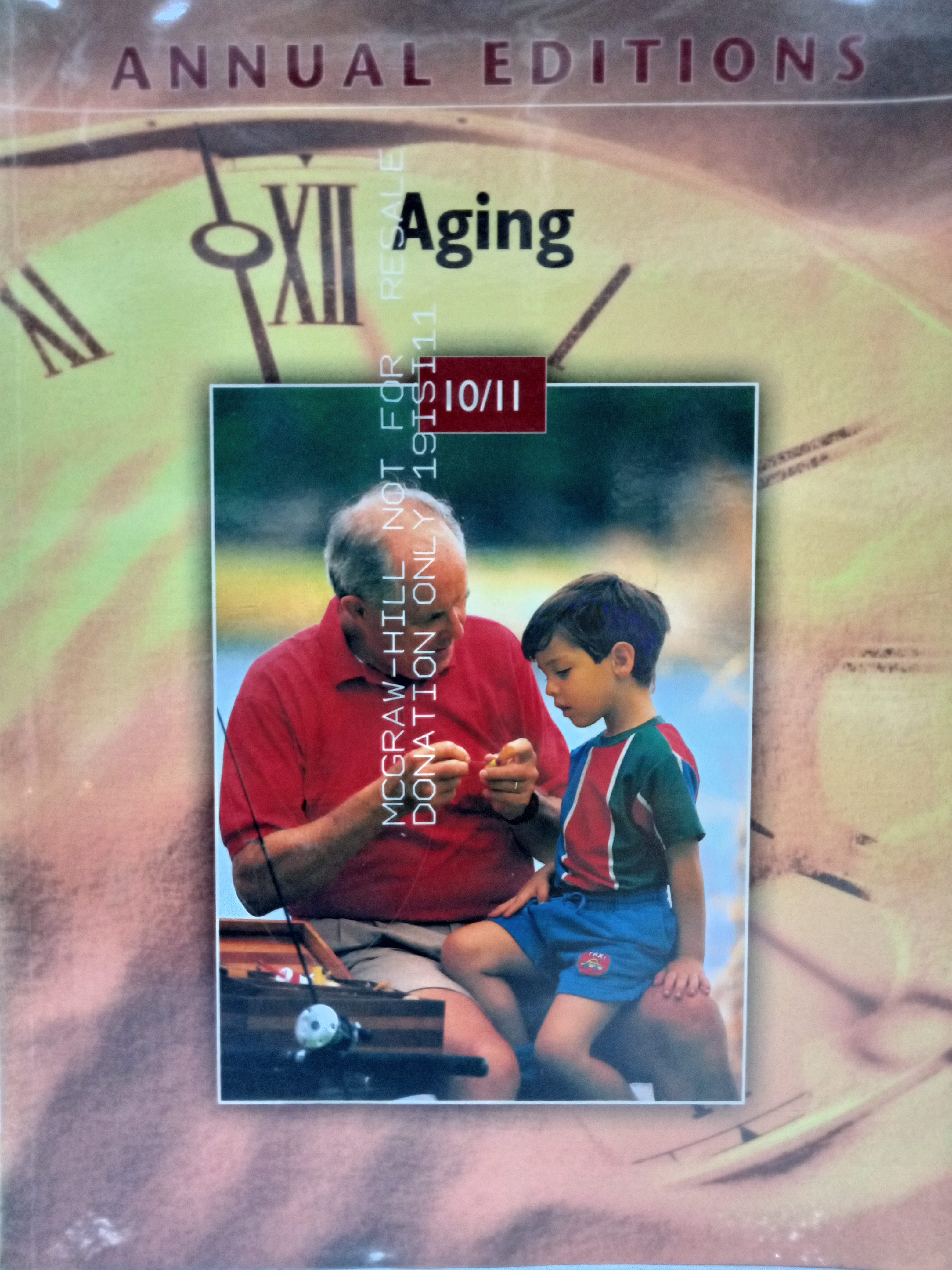 Book cover: Annual editions : aging 10/11