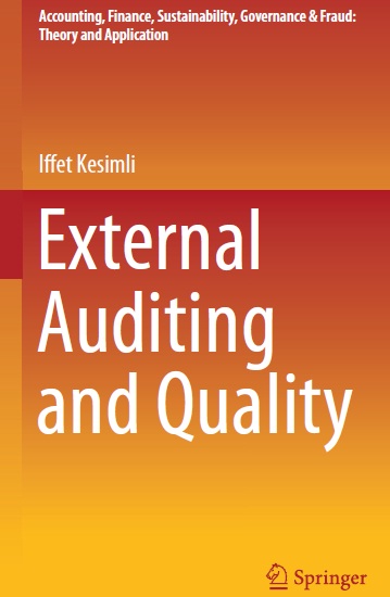 Book cover: External auditing and quality