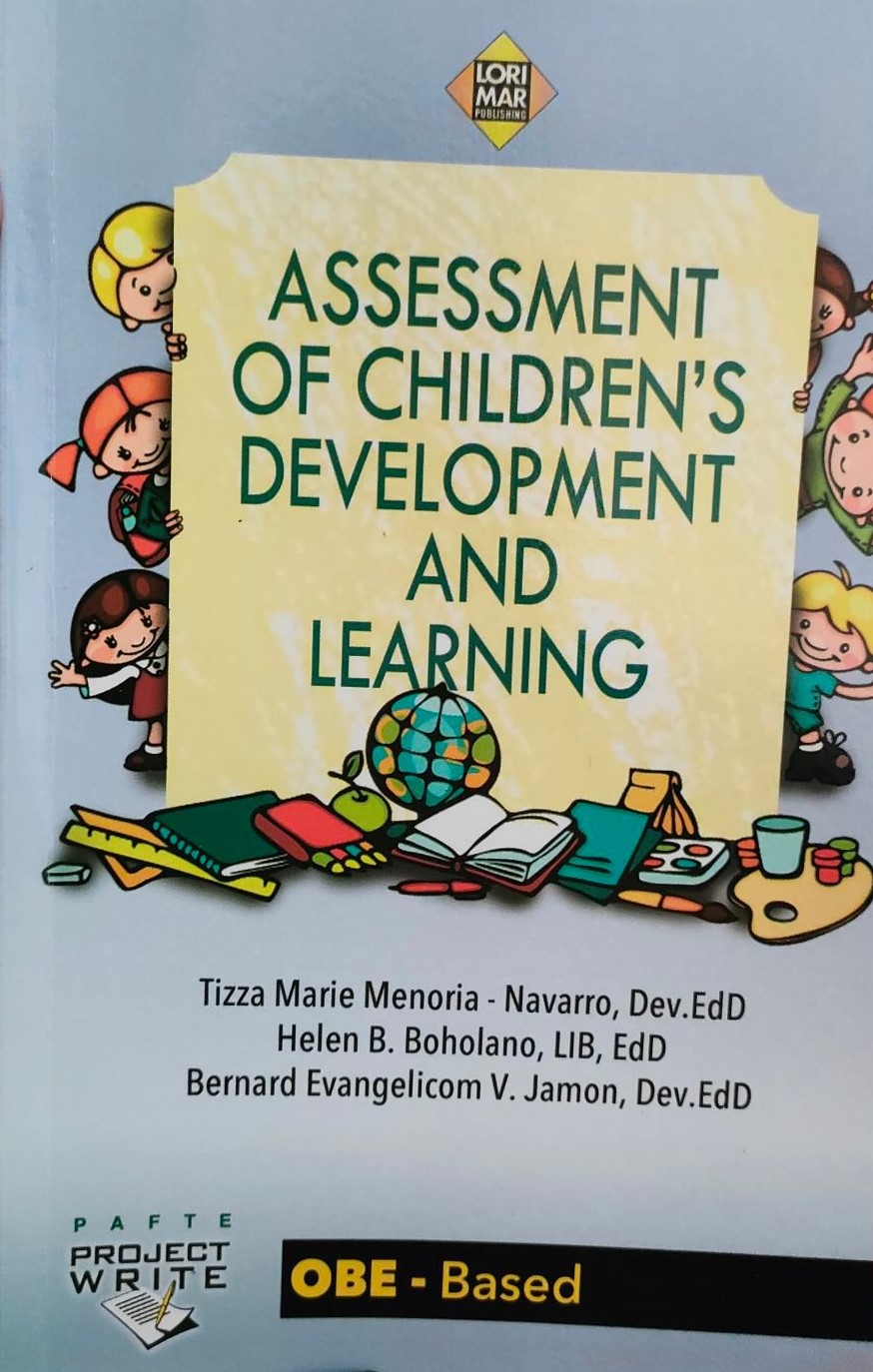 Book cover: Assessment of children's development and learning