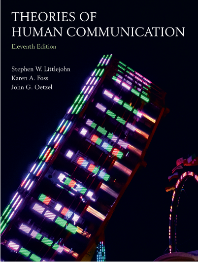 Book cover: Theories of human communication