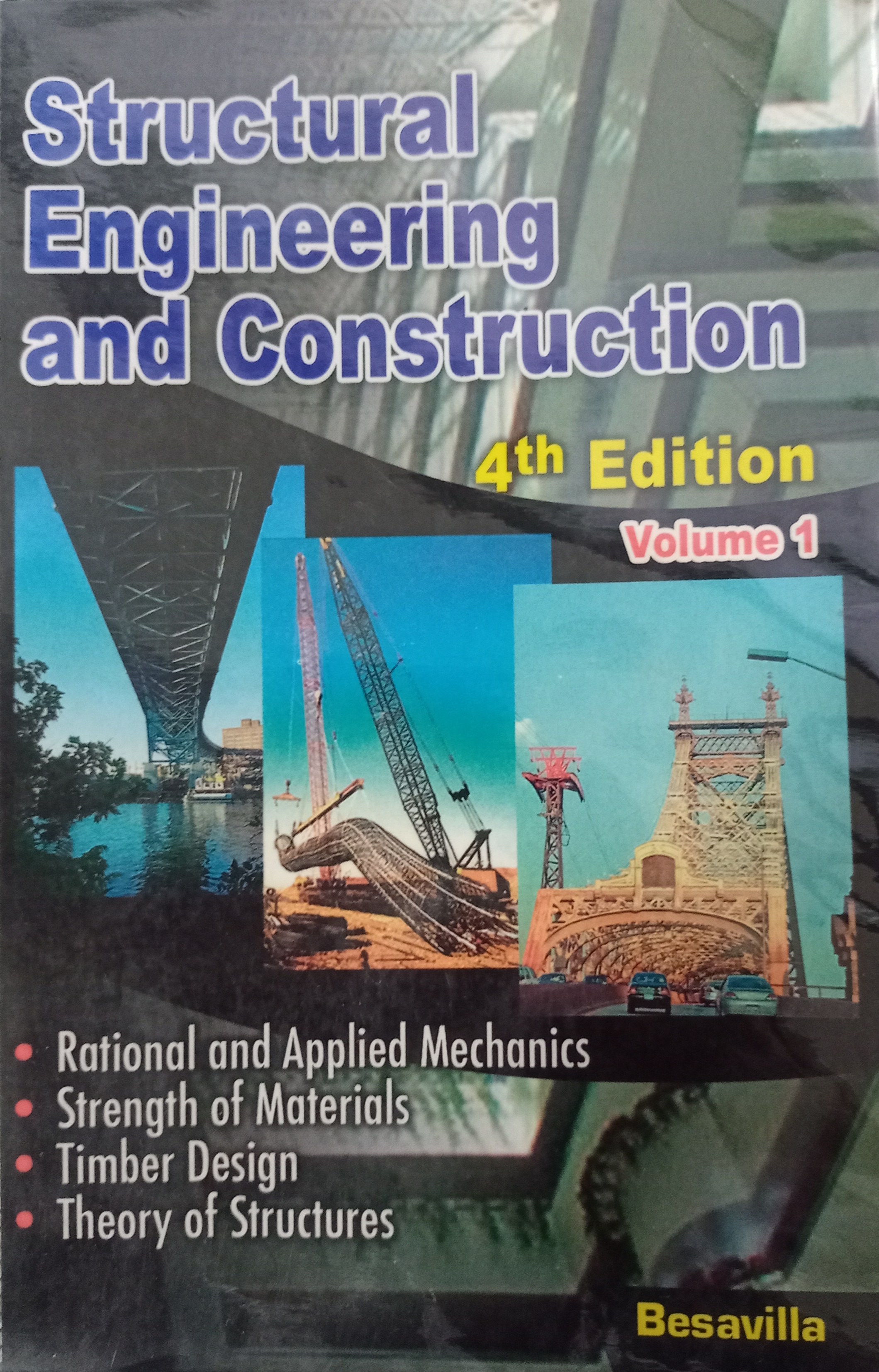 Book cover: Structural engineering and construction