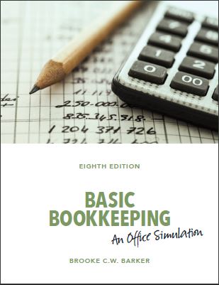 Book cover: Basic bookkeeping: an office simulation