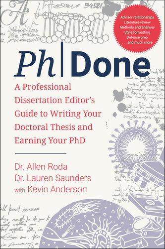Book cover: Phdone : a professional dissertation editors guide to writing your doctoral thesis