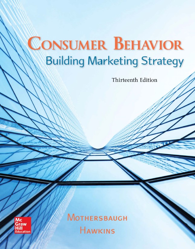 Book cover: Consumer behavior : building marketing strategy