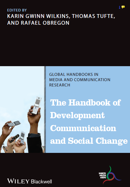 Book cover: The Handbook of development communication and social change