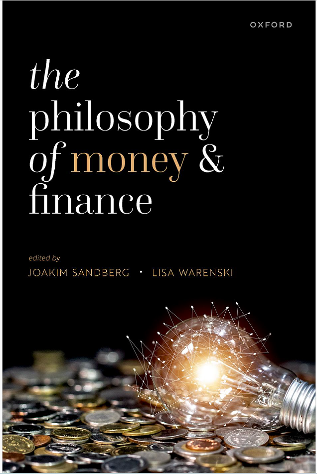 Book cover: The Philosophy of money and finance