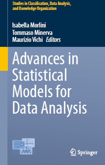 Book cover: Advances in statistical models for data analysis