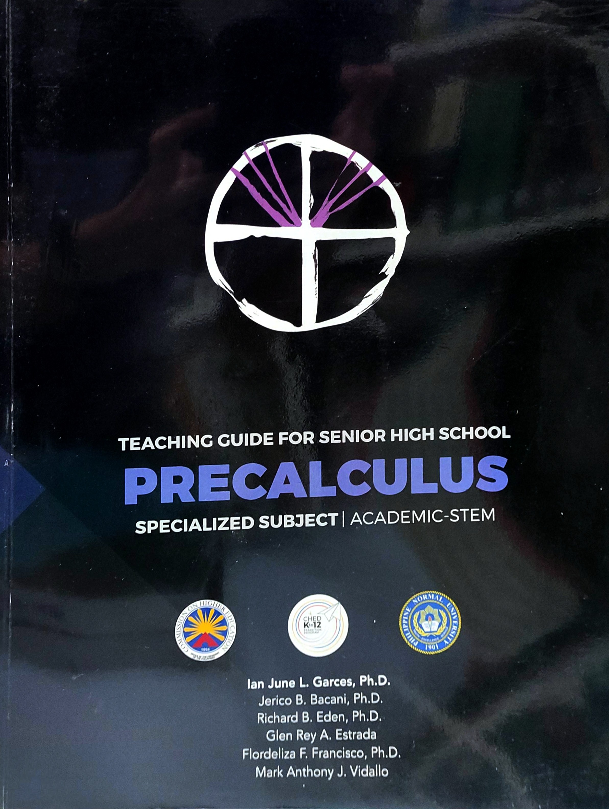Book cover: Teaching guide for senior high school : precalculus