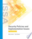 Book cover: Security Policies and Implementation Issues