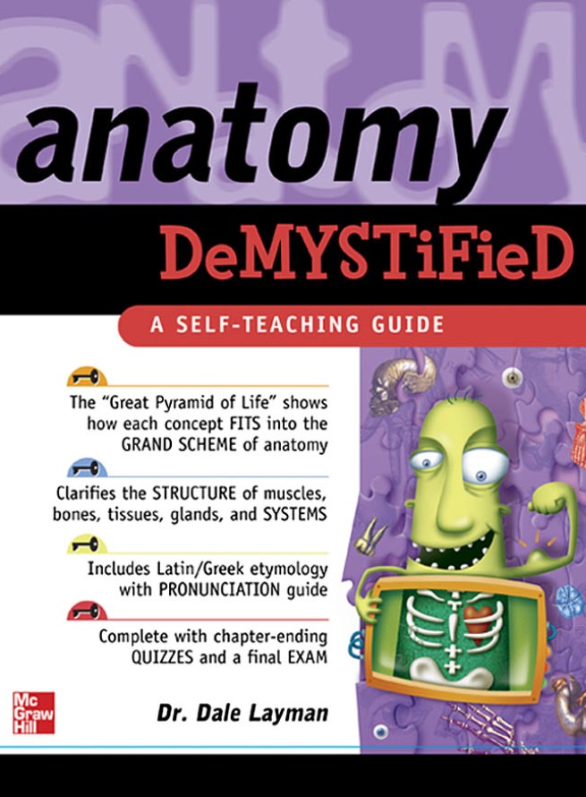 Book cover: Anatomy demystified